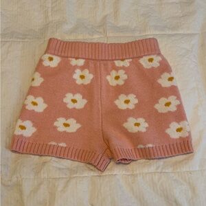 Altar’d State floral knit shorts size XS
